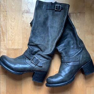 Gray Frye Boots